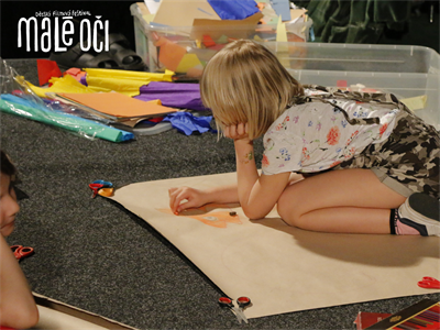 Výtvarná dílna k filmu Websterovi: Příběhy na pavoučím vlákně / Malé oči