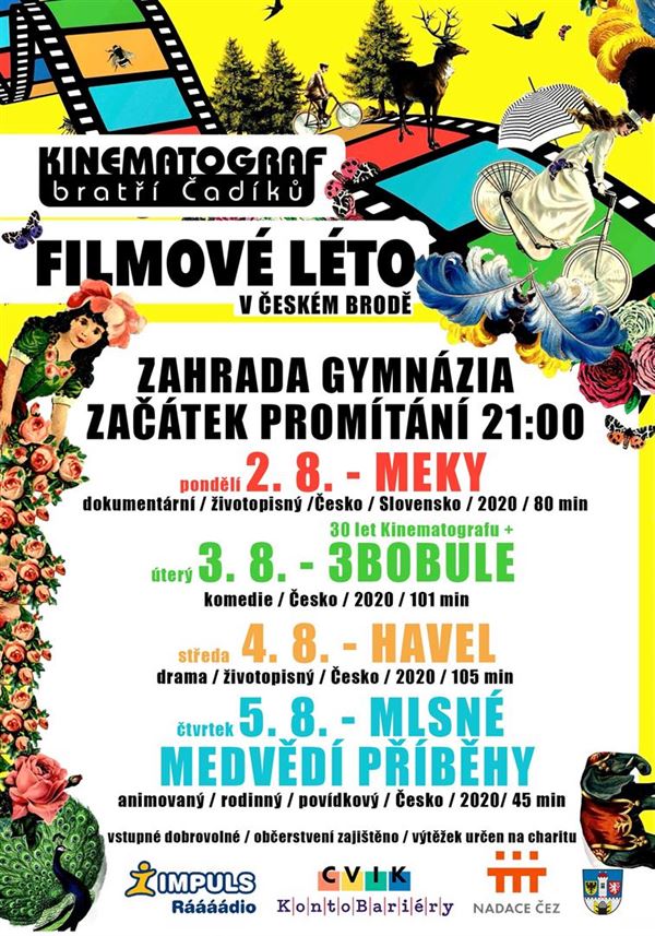 Filmové léto s Kinematografem bratří Čadíků