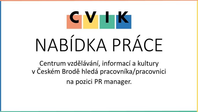 NABÍDKA PRÁCE - PR manager