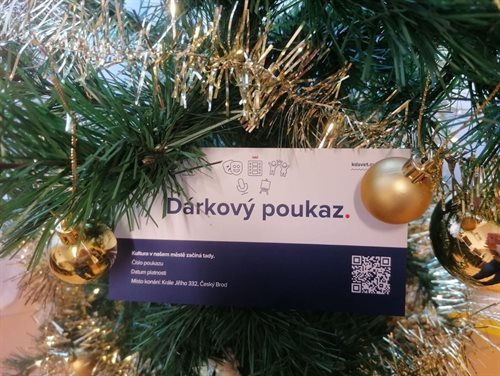 Darujte pod stromeček kulturu